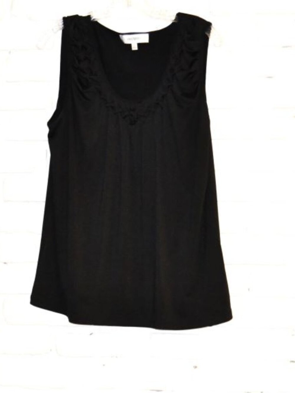 Black Sleeveless Top